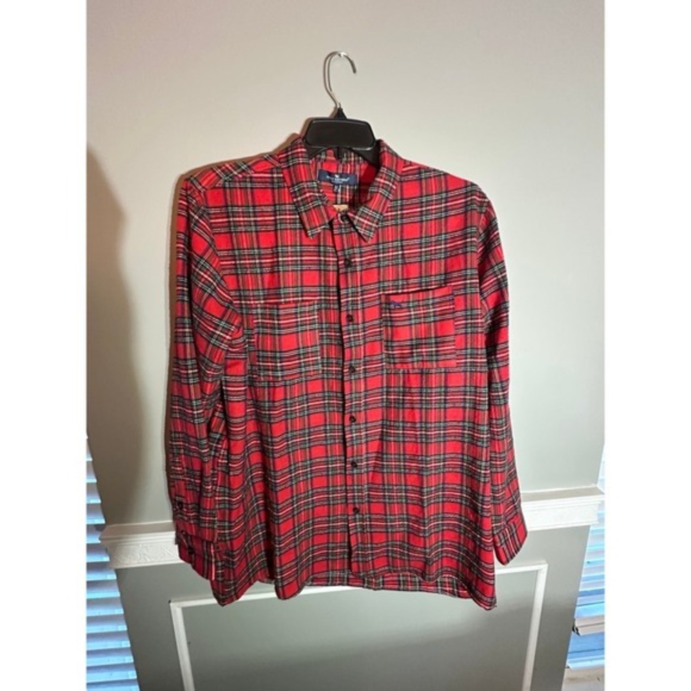 Simply Southern Size XL Red Flannel‎ NWT